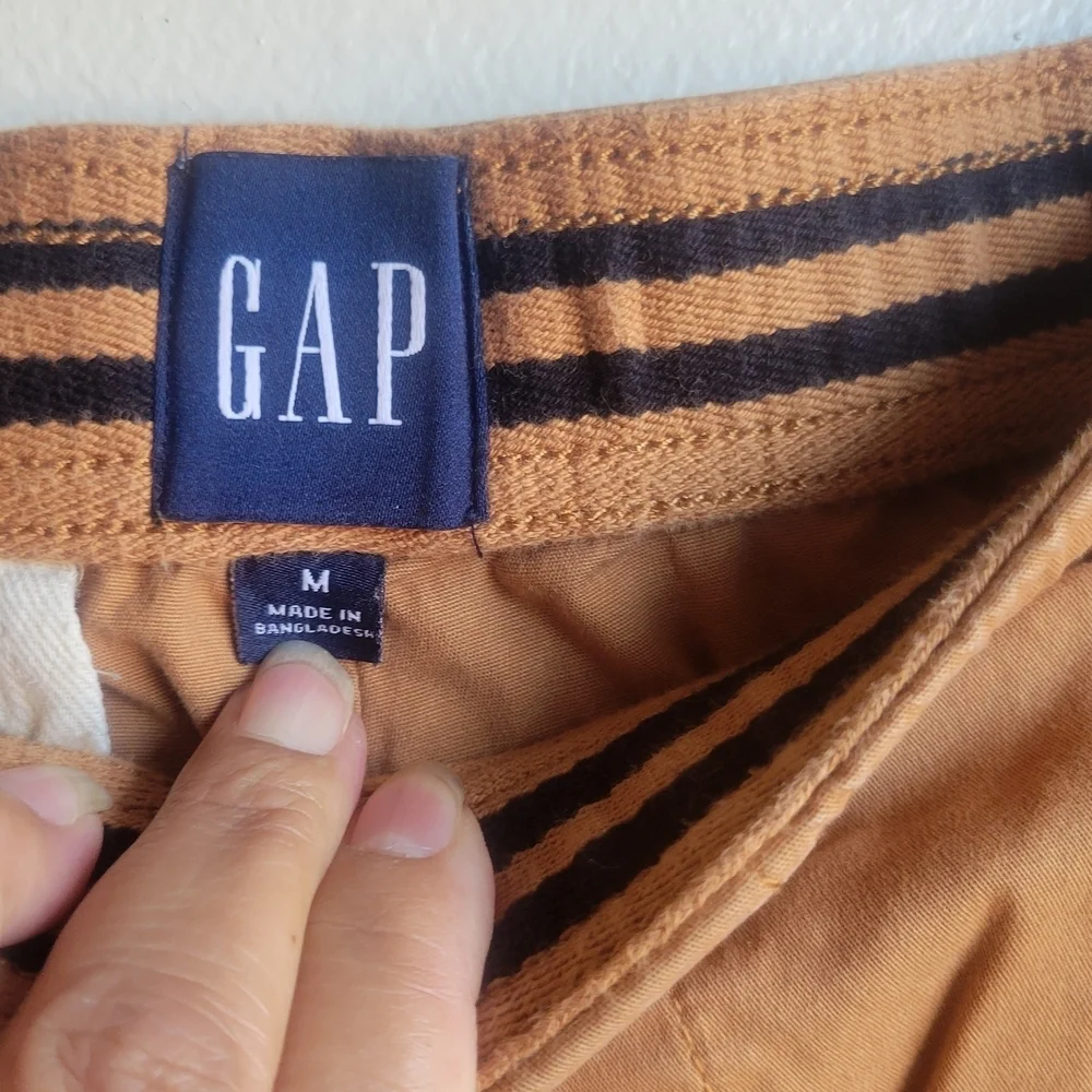 GAP Kids Tan Flat Front Shorts